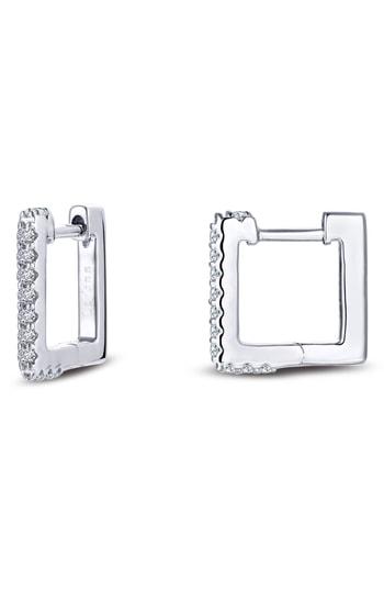 Women's Lafonn Simulated Diamond Square Hoop Earrings