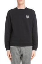 Men's Kenzo Wool Patch Pullover - Black