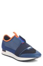 Men's Balenciaga Race Runner Sneaker Us / 43eu - Blue