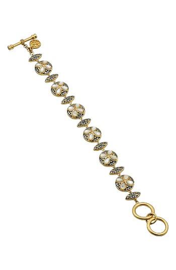 Women's Freida Rothman Fleur Bloom Petal Chain Bracelet