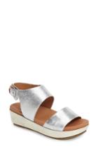 Women's Gentle Souls Lori Platform Sandal M - Metallic