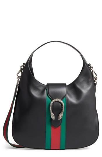 Gucci Dionysus Medium Leather Hobo Bag - Orange
