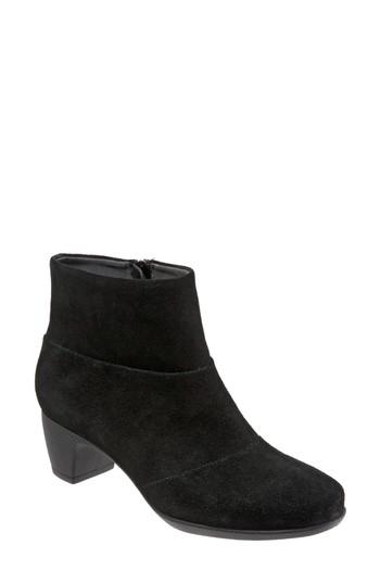 Women's Softwalk Inspire Bootie .5 N - Black