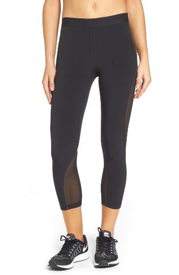 Women's Nike Hypercool Capris - Black