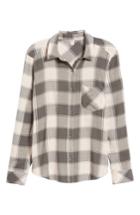 Women's Bp. Plaid Shirt, Size - Pink