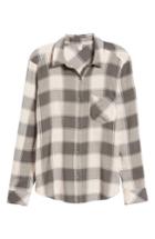 Women's Bp. Plaid Shirt, Size - Pink