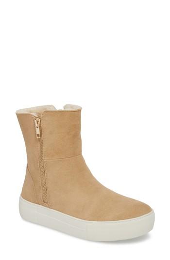 Women's Steve Madden Garrson Sneaker Boot .5 M - Brown