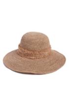 Women's Helen Kaminski Palm Desert Wide Brim Raffia Straw Hat -