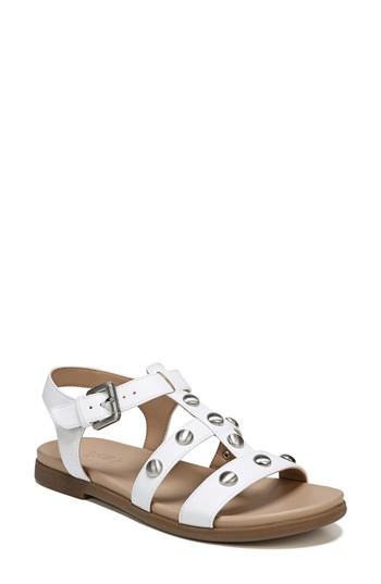Women's Naturalizer Davi Sandal M - White
