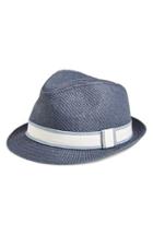 Men's Glory Hats By Goorin 'killian' Fedora /x-large - Blue