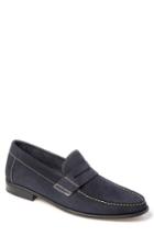 Men's Sandro Moscoloni Leo Moc Toe Penny Loafer .5 D - Blue