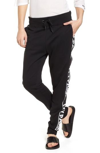 Women's Ivy Park Logo Tape Jogger Pants - Black