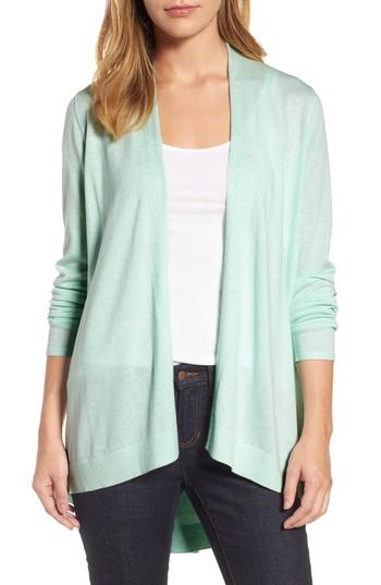 Women's Eileen Fisher Shaped Tencel Blend Cardigan
