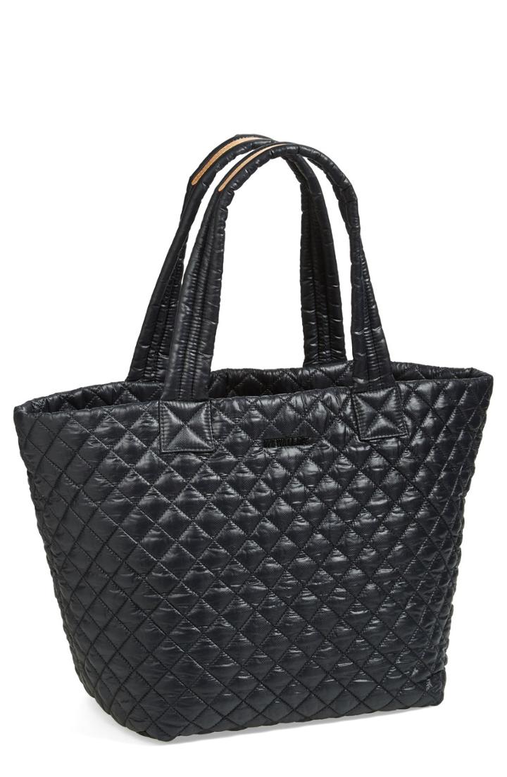 Mz Wallace Medium Metro Tote - Metallic