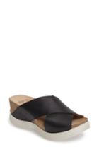 Women's Fly London Wary Platform Sandal .5-7us / 37eu - Black