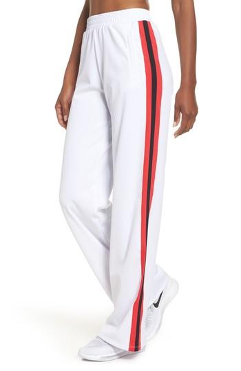 Women's Boom Boom Athletica Wide Leg Track Pants - White