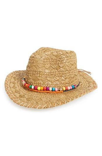 Women's Phase 3 Whipstich Novelty Trim Fedora -