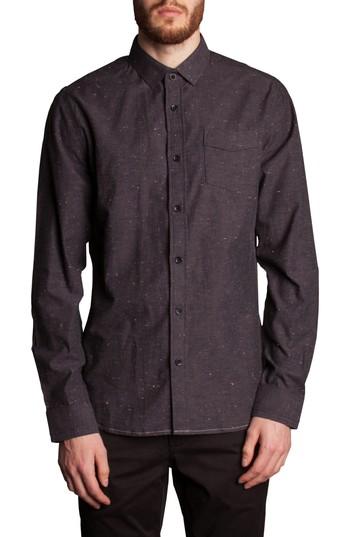 Men's Descendant Of Thieves Base Speck Sport Shirt - Grey