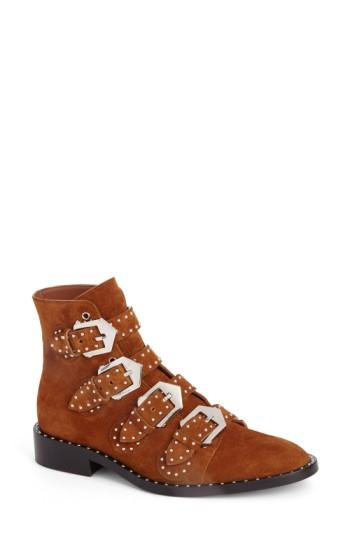 Women's Givenchy Prue Buckle Bootie .5us / 40.5eu - Brown