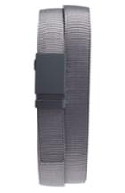 Men's Mission Belt Nylon Belt - Matte Grey/ Grey Nylon