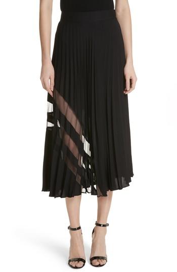 Women's Milly Pleated Maxi Skirt