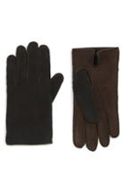 Men's Hickey Freeman Leather Gloves .5 - Black