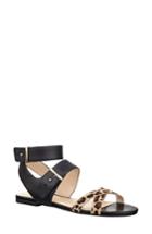 Women's Nine West 'darcelle' Flat Sandal M - Black