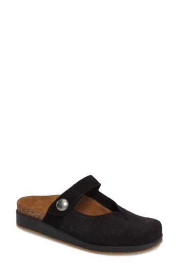 Women's Aetrex Scarlett Clog Eu - Black