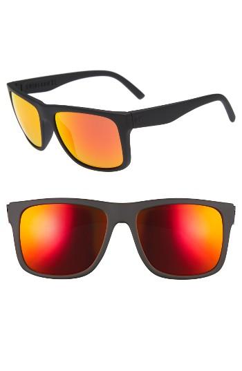 Men's Electric Swingarm Xl 59mm Sunglasses - Matte Black/ Fire Chrome