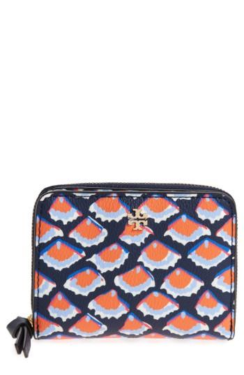 Tory Burch Kerrington Zip Around Case - Blue
