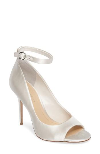 Women's Imagine By Vince Camuto Rielly Ankle Strap Sandal M - White