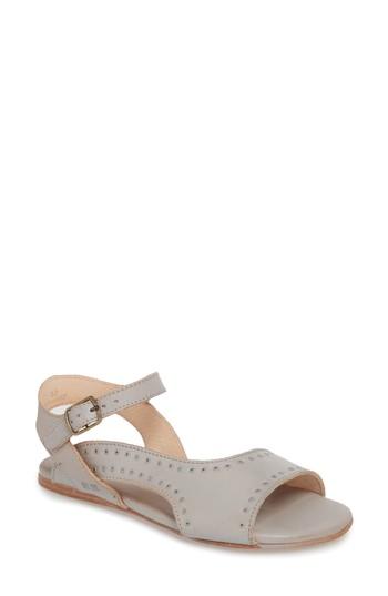 Women's Bed Stu Auburn Flat Sandal M - Grey