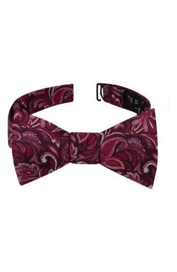 Men's Ted Baker London Fantastic Paisley Silk Bow Tie