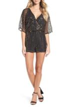 Women's Bb Dakota Odelia Sequin Romper - Black