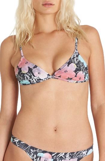 Women's Billabong X Andy Warhol Surf Triangle Bikini Top