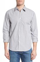 Men's Jeremy Argyle Fitted Check Sport Shirt - Grey