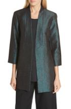 Women's Eileen Fisher Textured Jacket, Size - Green