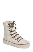 Women's Blackstone Ol26 Genuine Shearling Lined Lace-up Bootie Us / 38eu - Grey