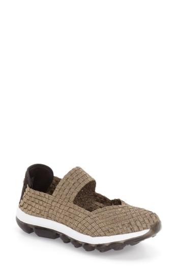 Women's Bernie Mev. 'gummies Charm' Stretch Woven Slip-on Sneaker Us / 36eu - Metallic