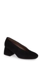 Women's Wonders Block Heel Pump .5-6us / 36eu - Black