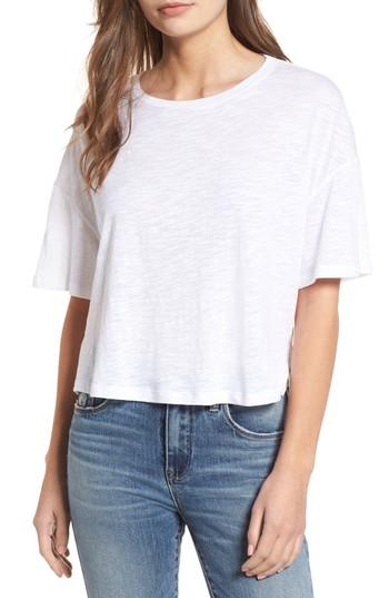 Women's Bp. Cotton & Modal Boxy Tee - White