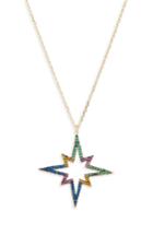Women's Shashi Rainbow Star Pendant Necklace