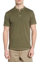 Men's John Varvatos Star Usa Sublime Short Sleeve Henley - Green