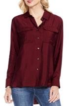 Women's Two By Vince Camuto Utility Shirt - Red