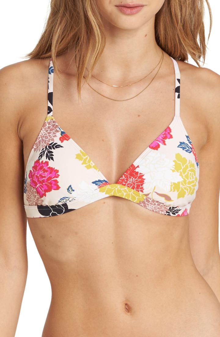 Women's Billabong What I Luv Triangle Bikini Top