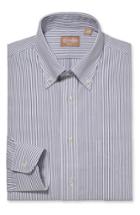 Men's Gitman Regular Fit Stripe Dress Shirt .5 - 32 - Blue