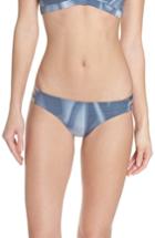 Women's Hurley Quick Dry Max Waves Bikini Bottoms - Blue