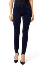 Women's J Brand '815' Mid Rise Velveteen Super Skinny Jeans - Blue