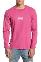 Men's Obey Typewriter Pigment Dyed T-shirt - Pink