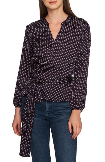 Women's 1.state Wrap Blouse - Blue